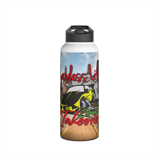 Lawless Life Street Takeover. Stainless Steel Water Bottle