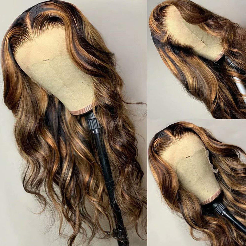 Wig Front Lace Real Hair Wig