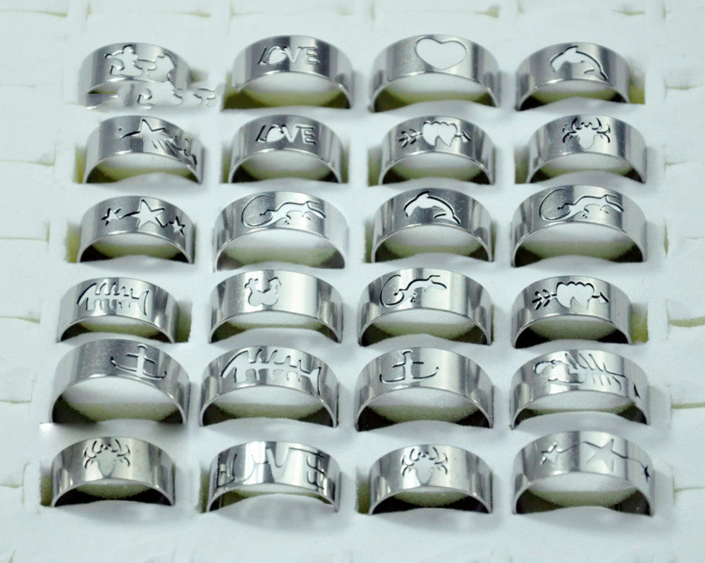 Hollow Stainless-Steel Rings