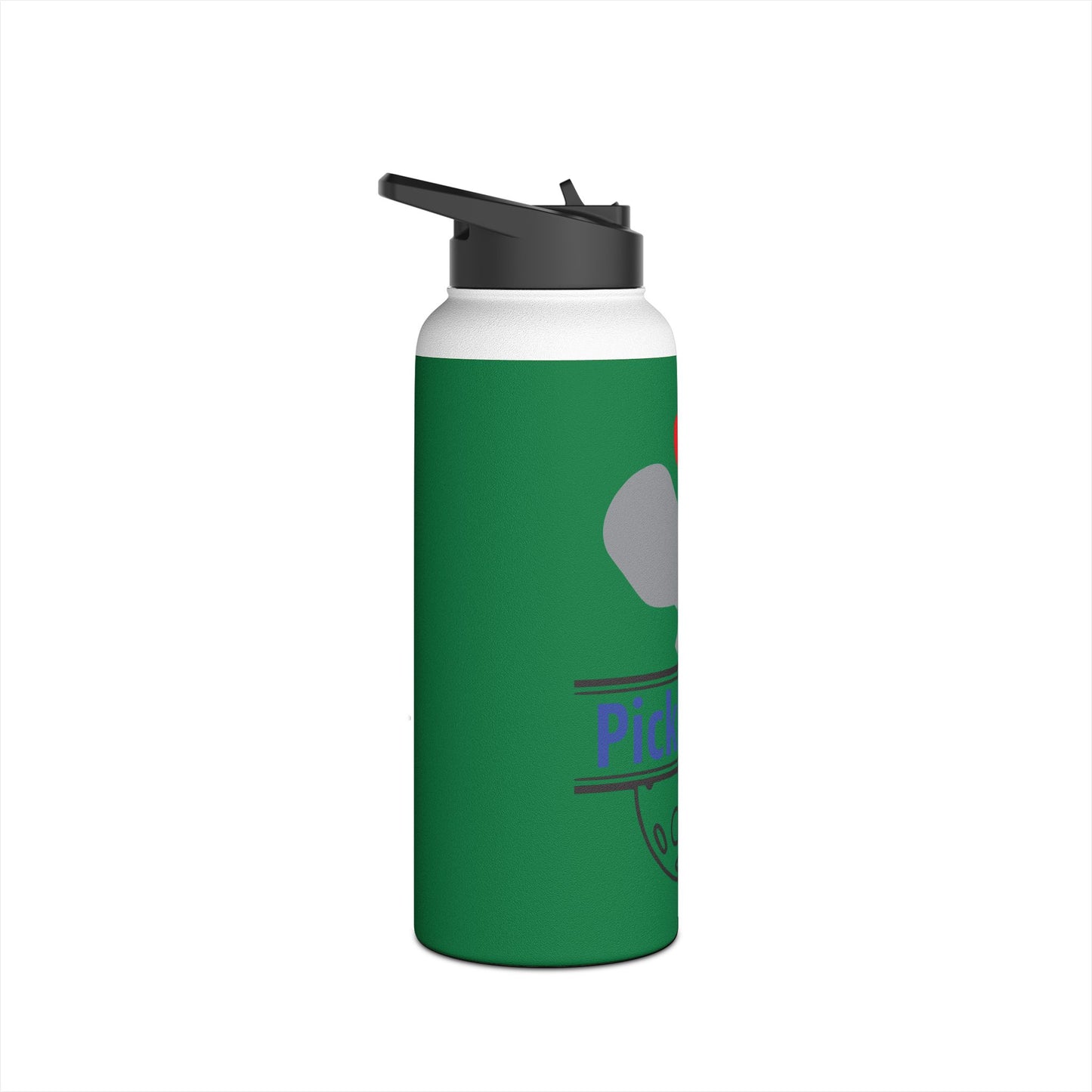 Pickle Ball. Stainless Steel Water Bottle