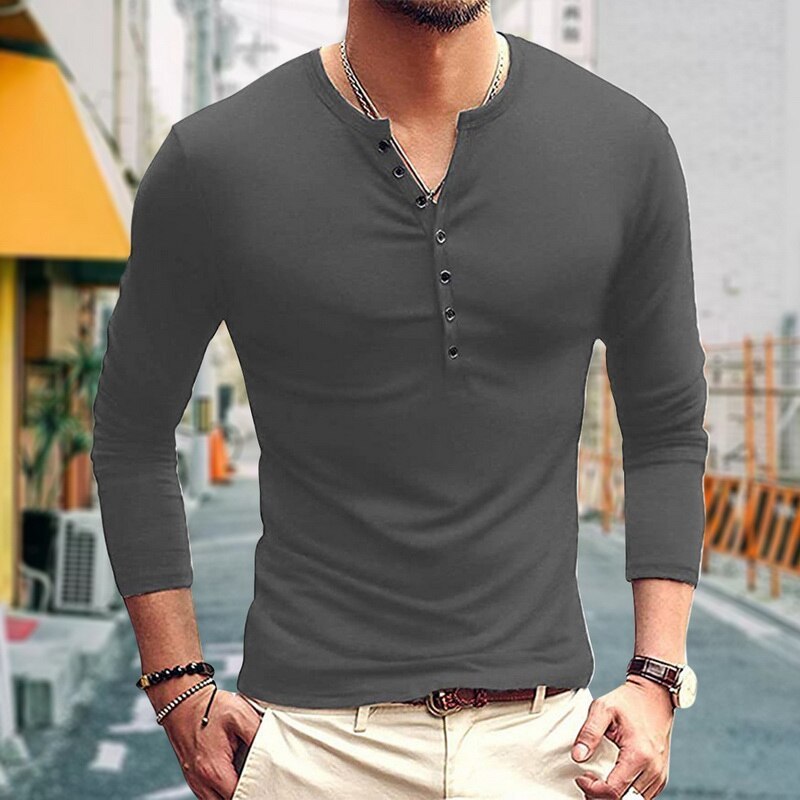 Korean Long Sleeve T-Shirt