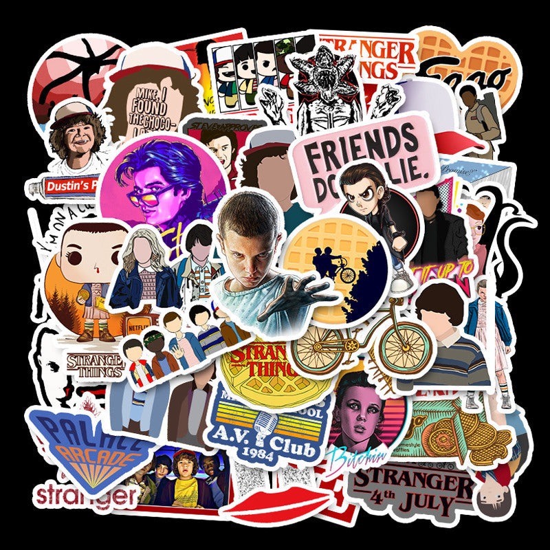 Stranger 50-piece Pack of Stickers