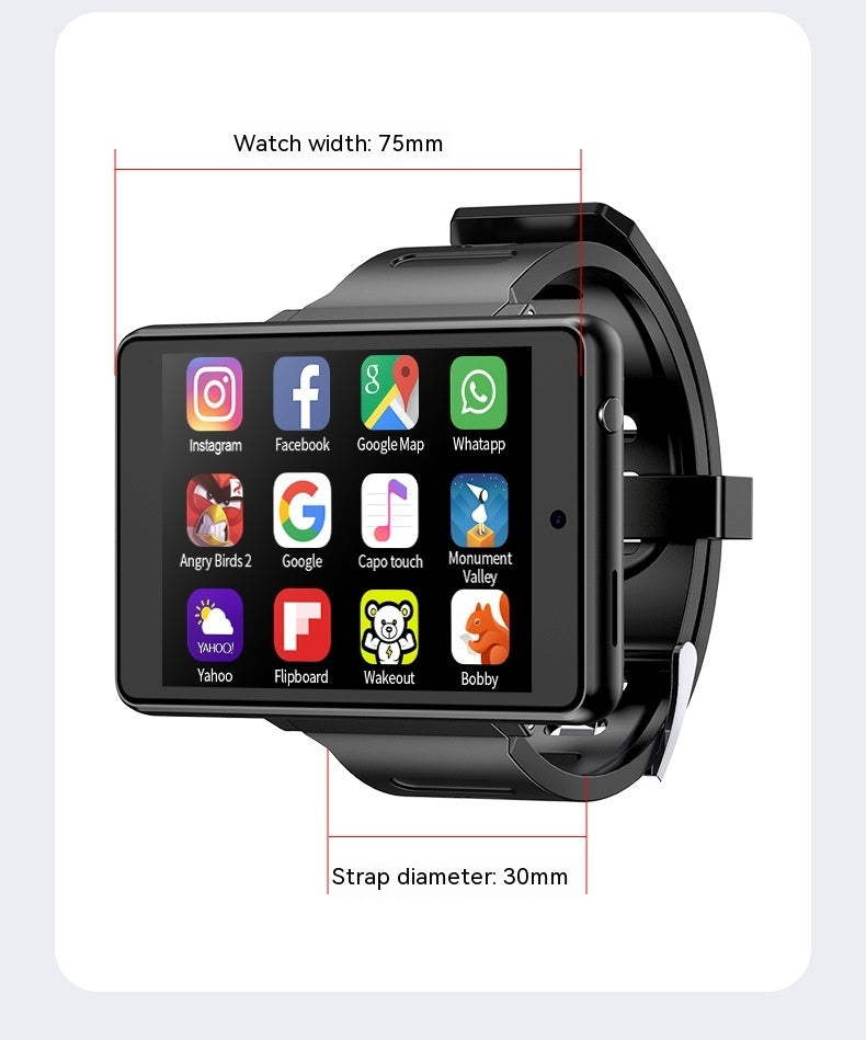 WIFI Positioning GPS Dual Camera Smart Watch