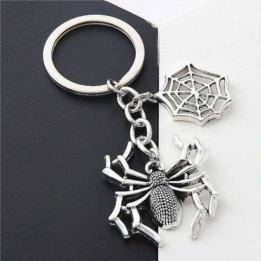 Spider Web Keychain