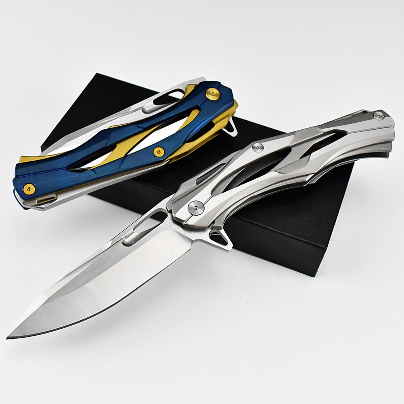 Color Titanium Folding Knife