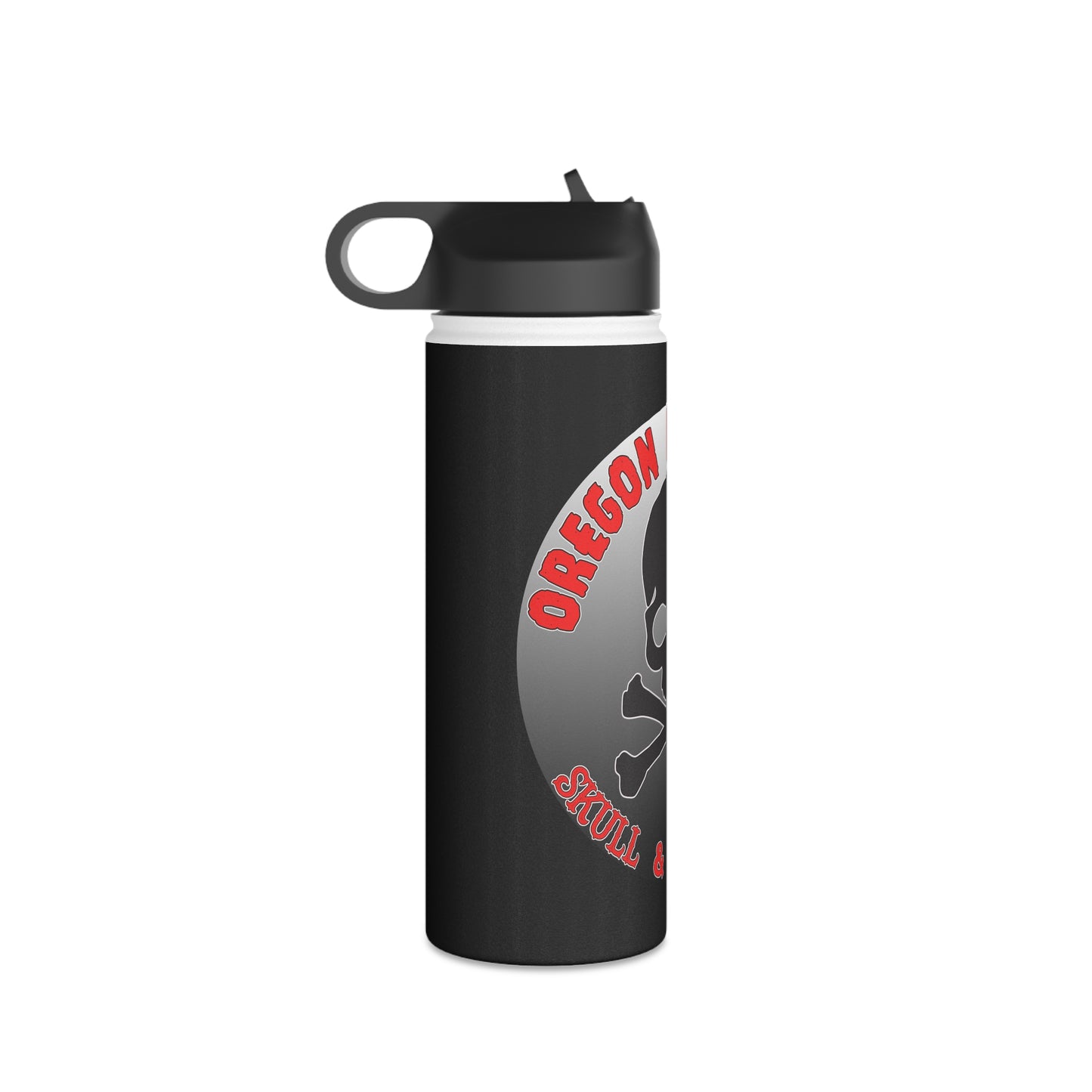 Oregon Mining Co. Skull & Bones Dig. Stainless Steel Water Bottle