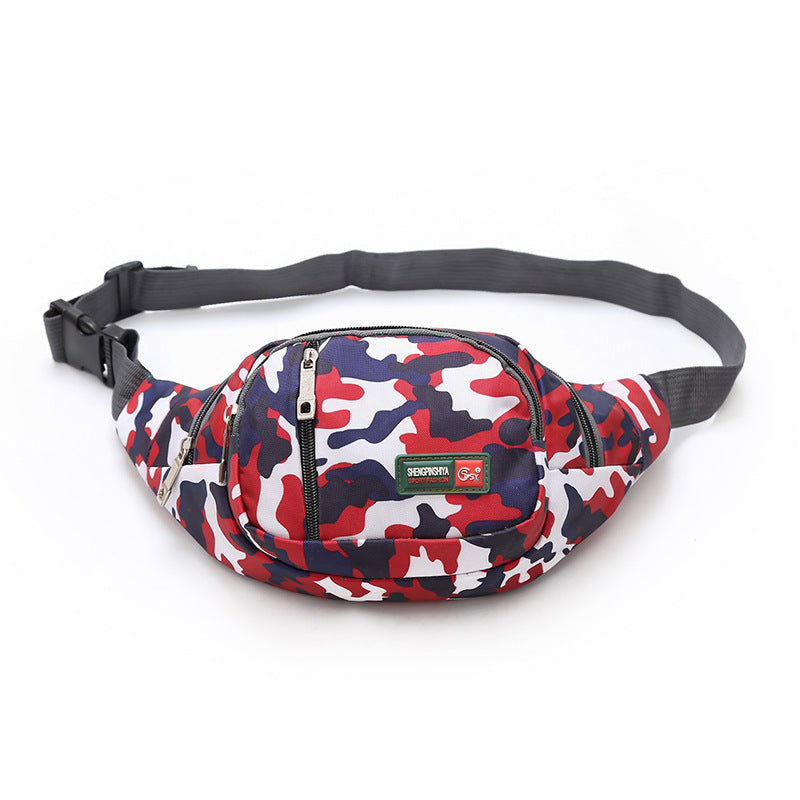 Camo Leisure Sports Waist Bag