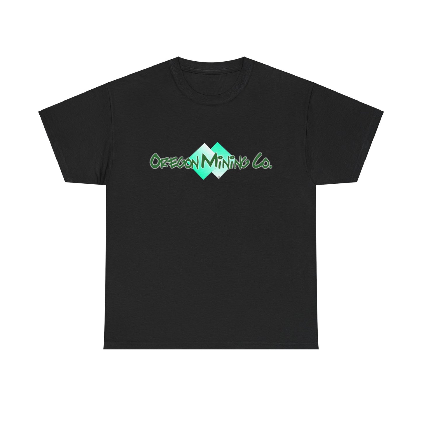 Oregon Mining Co. Logo. Heavy Cotton T-Shirt