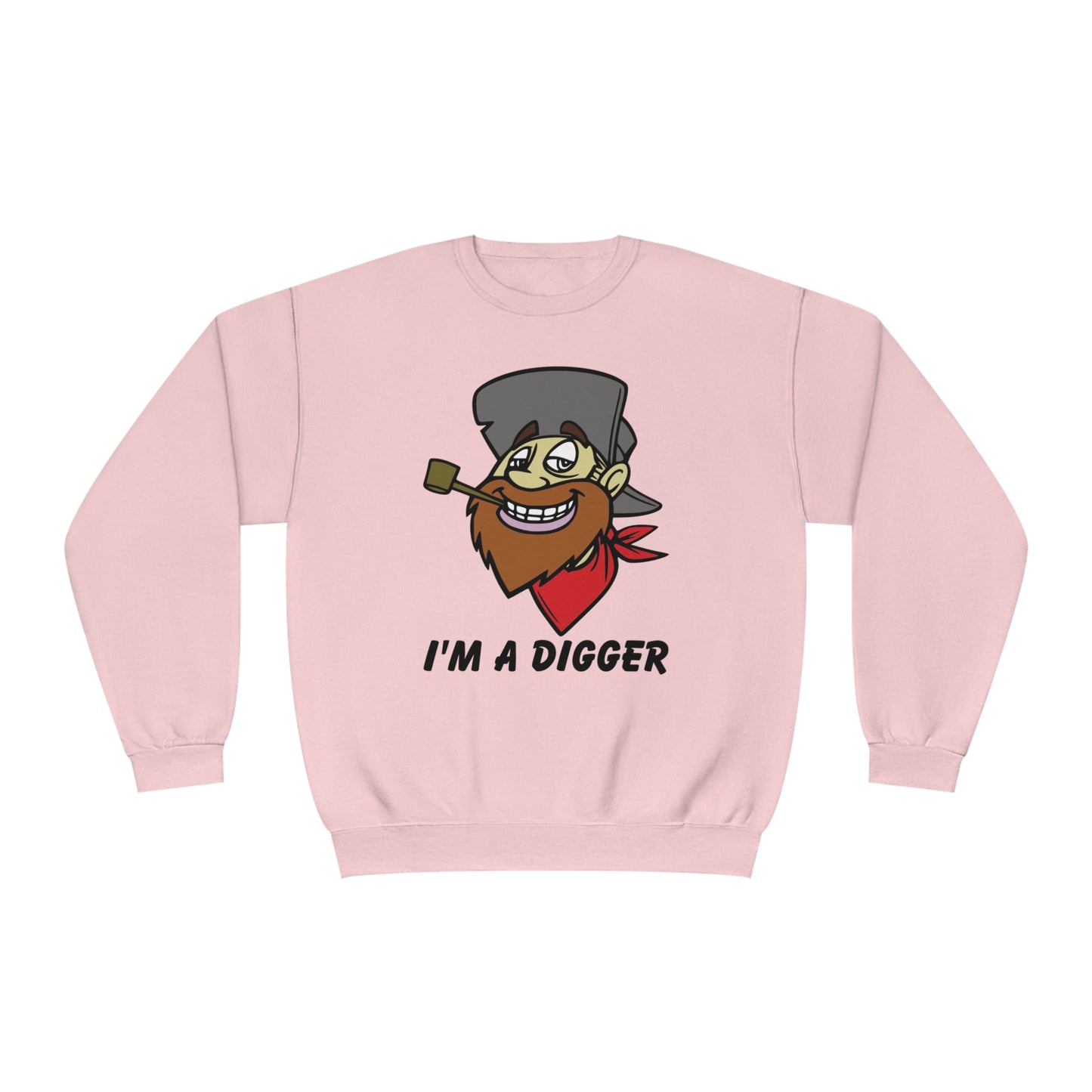 I'M a Digger, Unisex NuBlend® Crewneck Sweatshirt