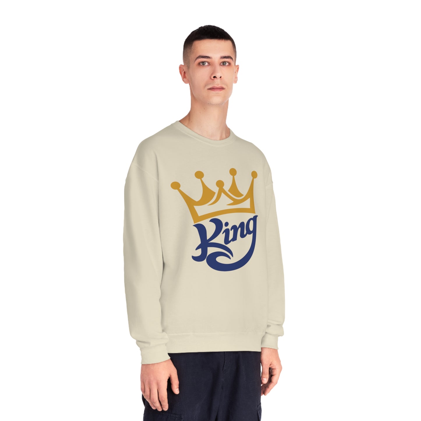 King, Unisex NuBlend® Crewneck Sweatshirt