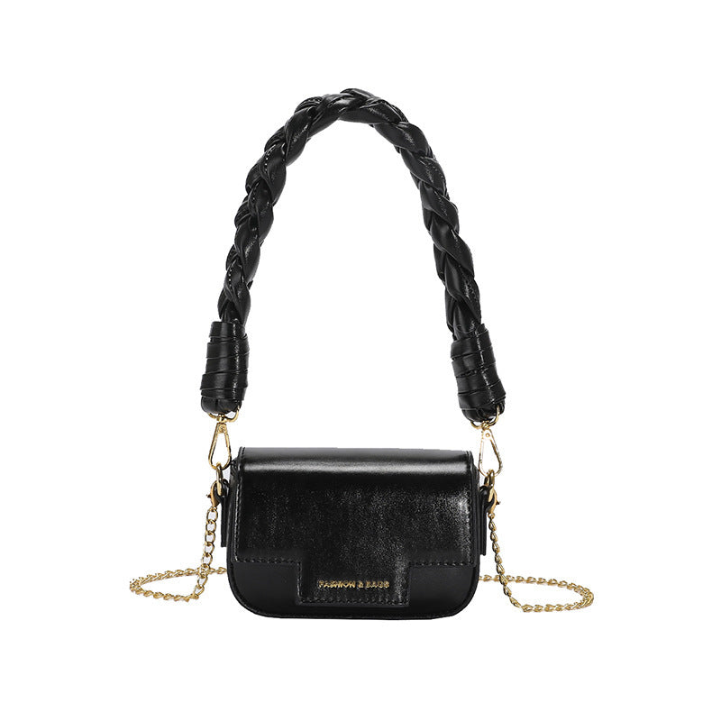 Versatile High-grade Chain Cross Body Small Square Bag