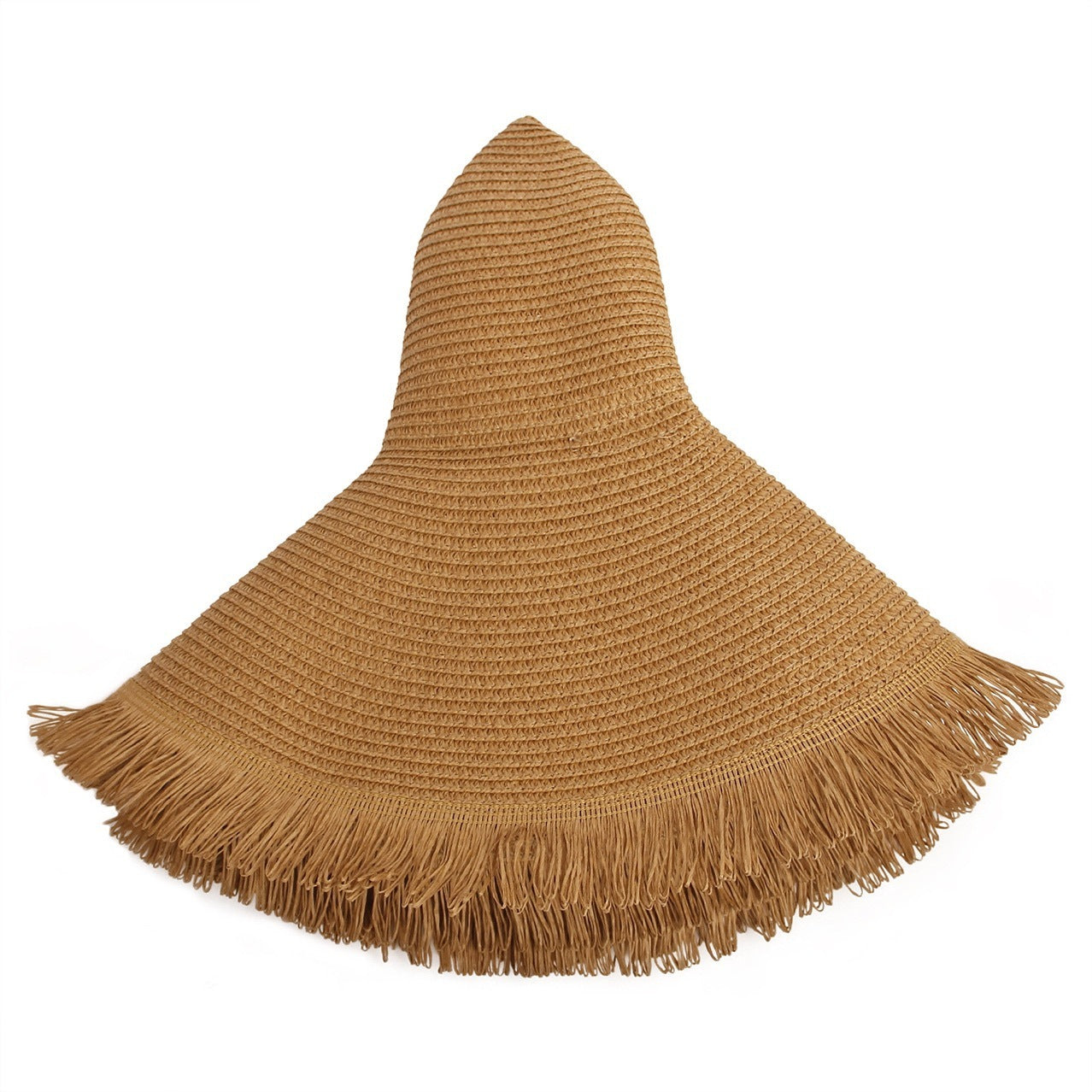 Big Brim Beach Woven Brim Straw Hat