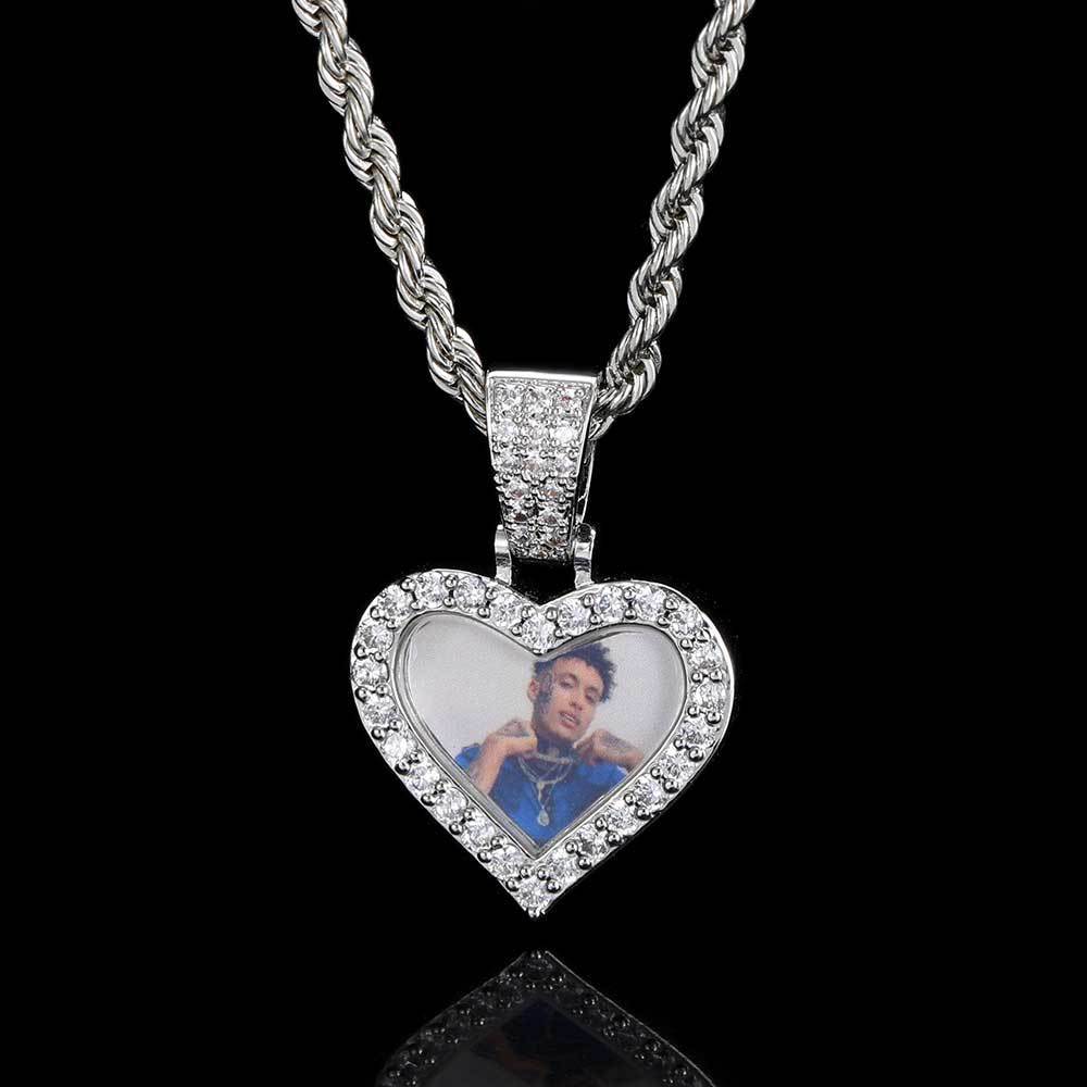 Mini Love Photo Pendant Necklace