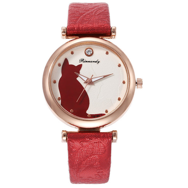 Cat-O-Clock Casual Quartz Watch