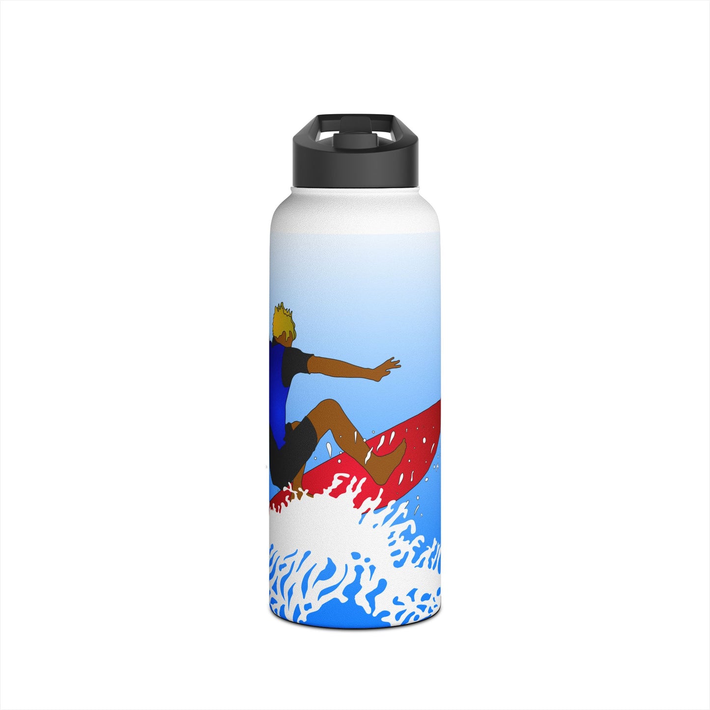 Surfer. Stainless Steel Water Bottle