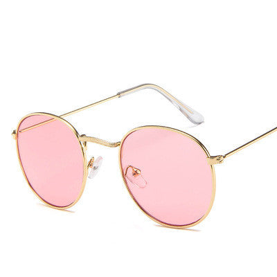 Round frame vintage sunglasses