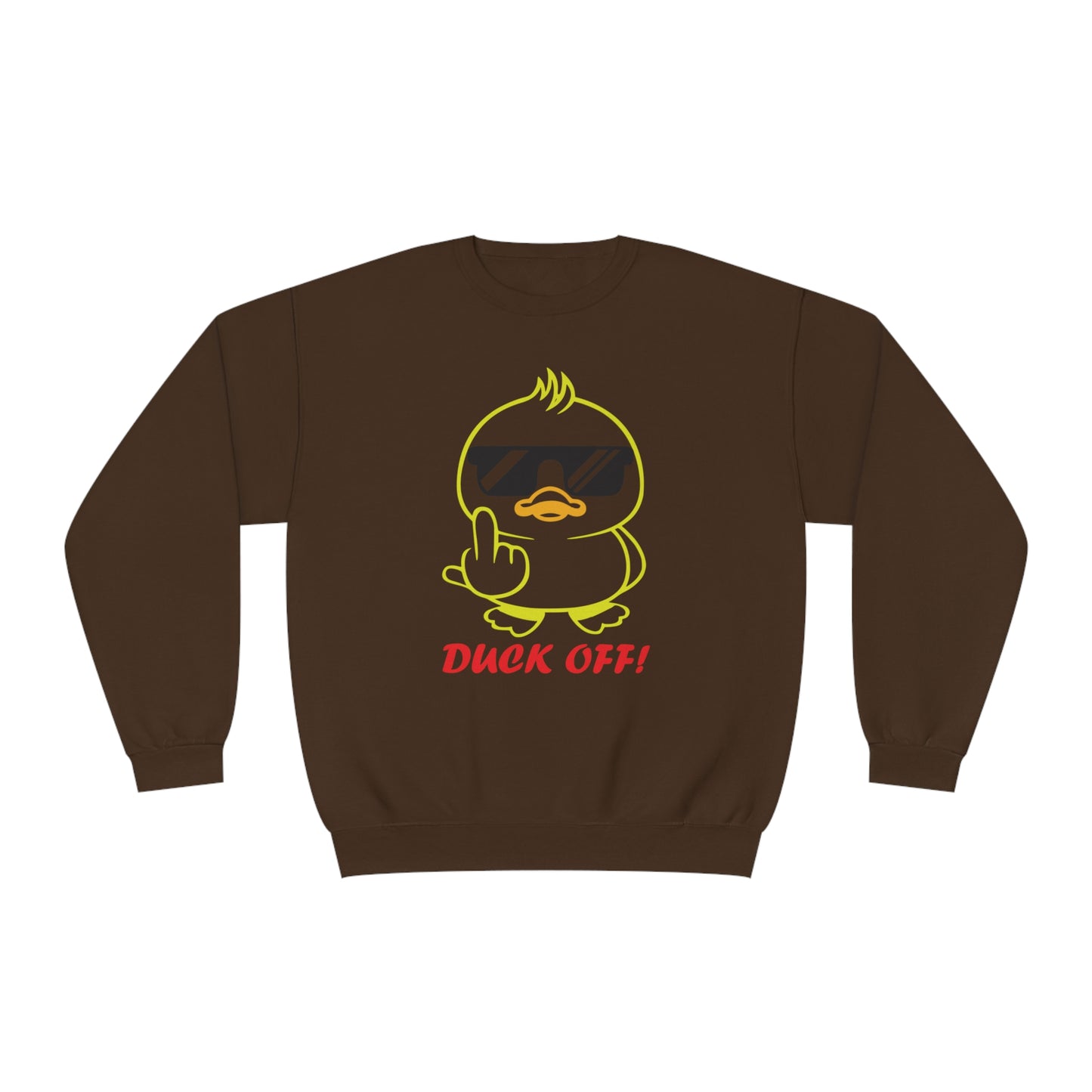 Duck Off, Unisex NuBlend® Crewneck Sweatshirt