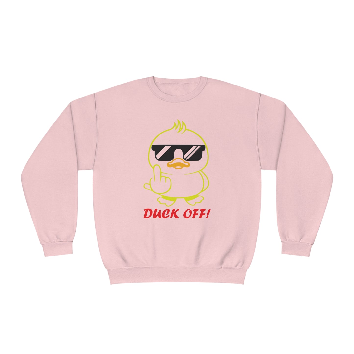 Duck Off, Unisex NuBlend® Crewneck Sweatshirt