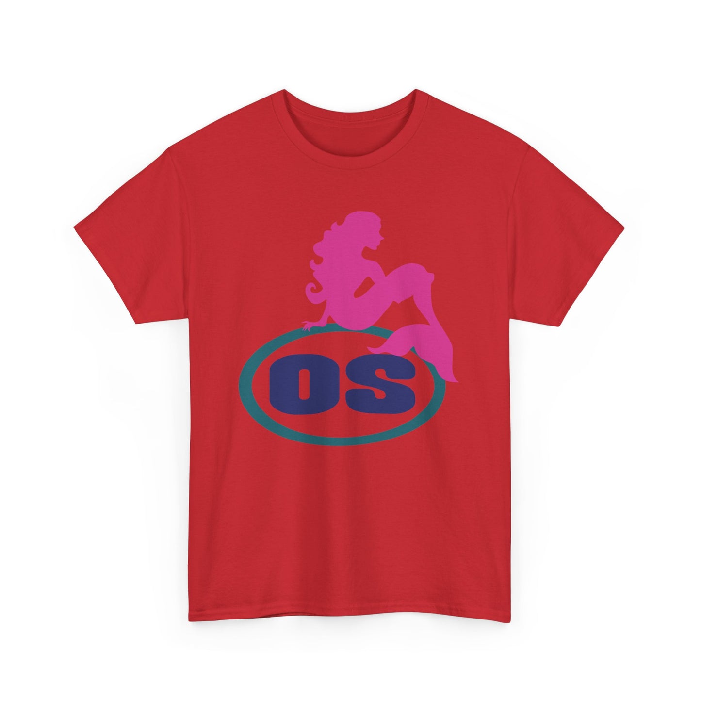 OS, Ocean Shores Mermaid, Heavy Cotton T-Shirt