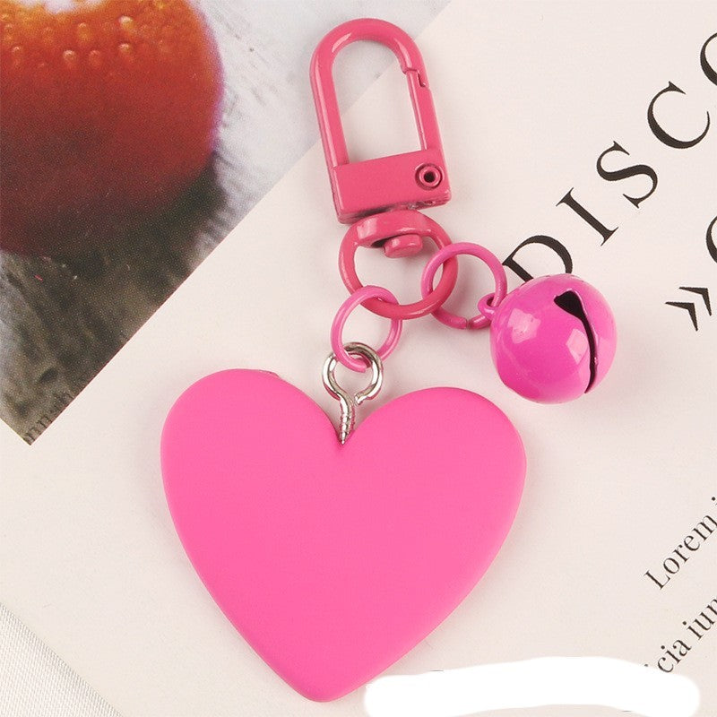 Heart Bell Keychain