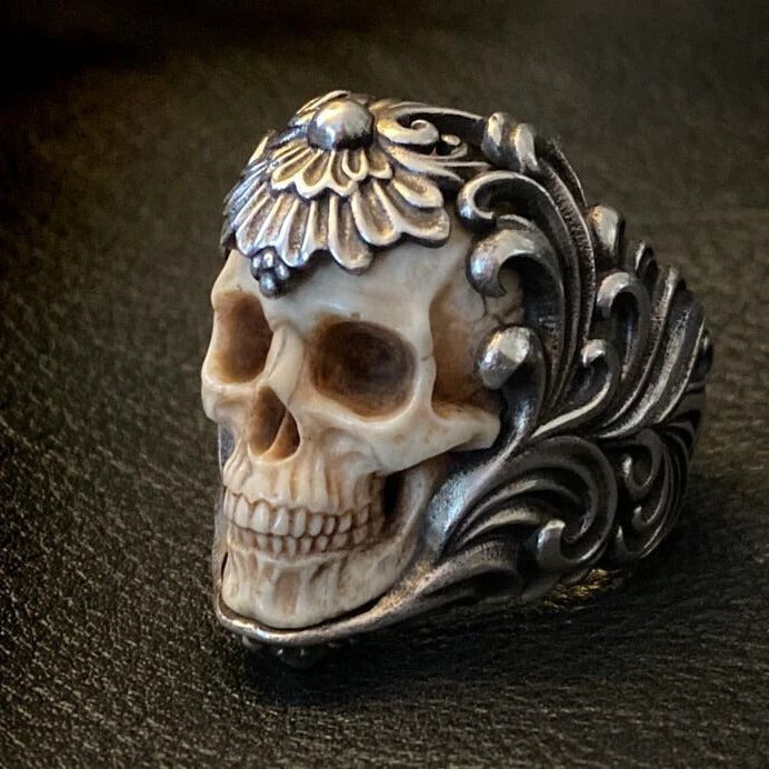 Stainless Steel Skull Ring