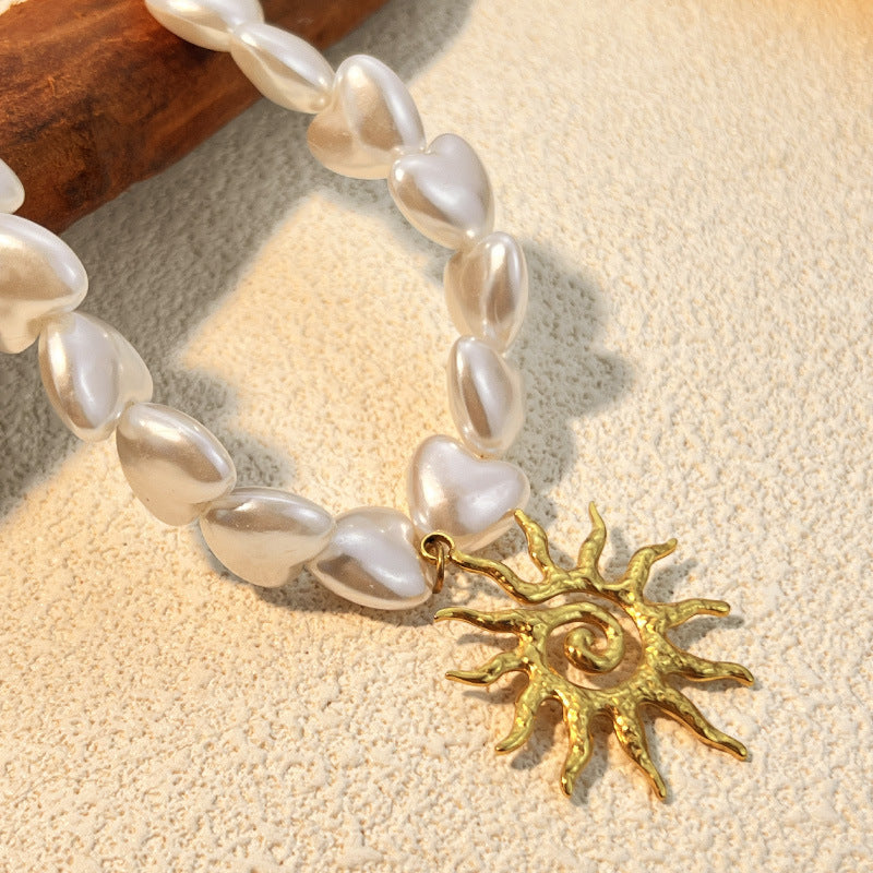 Sun Hearts Necklace