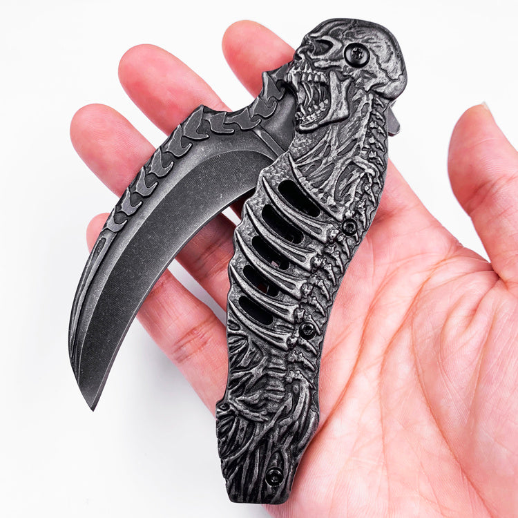 Skeleton Pocket Knife