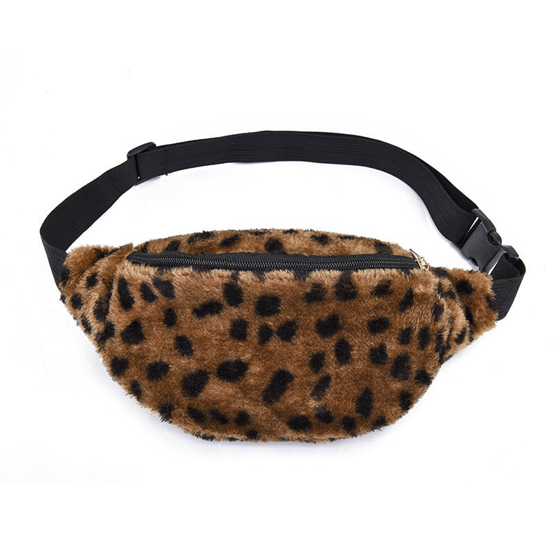 Artificial Fur Waist Bag