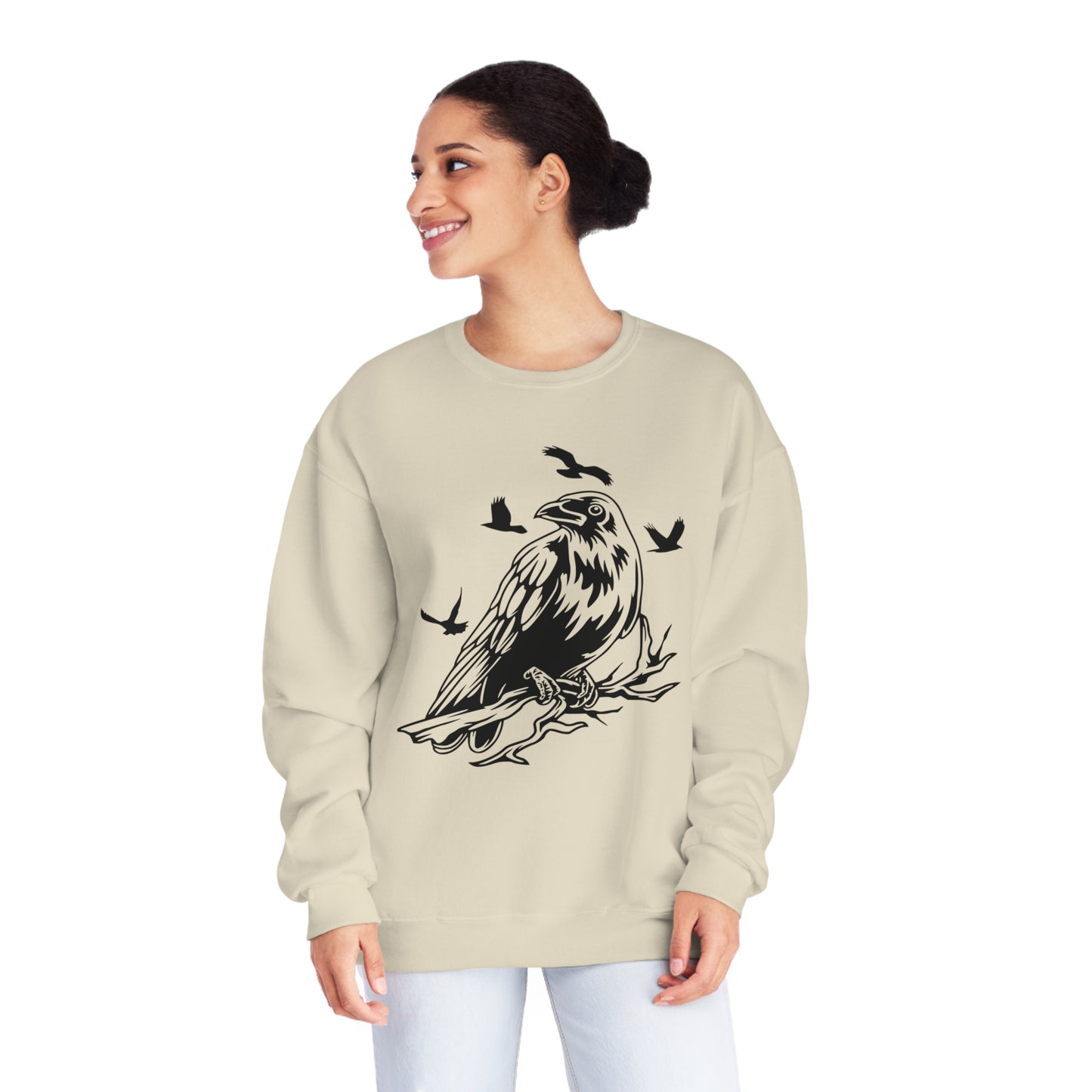 Raven, Unisex NuBlend® Crewneck Sweatshirt