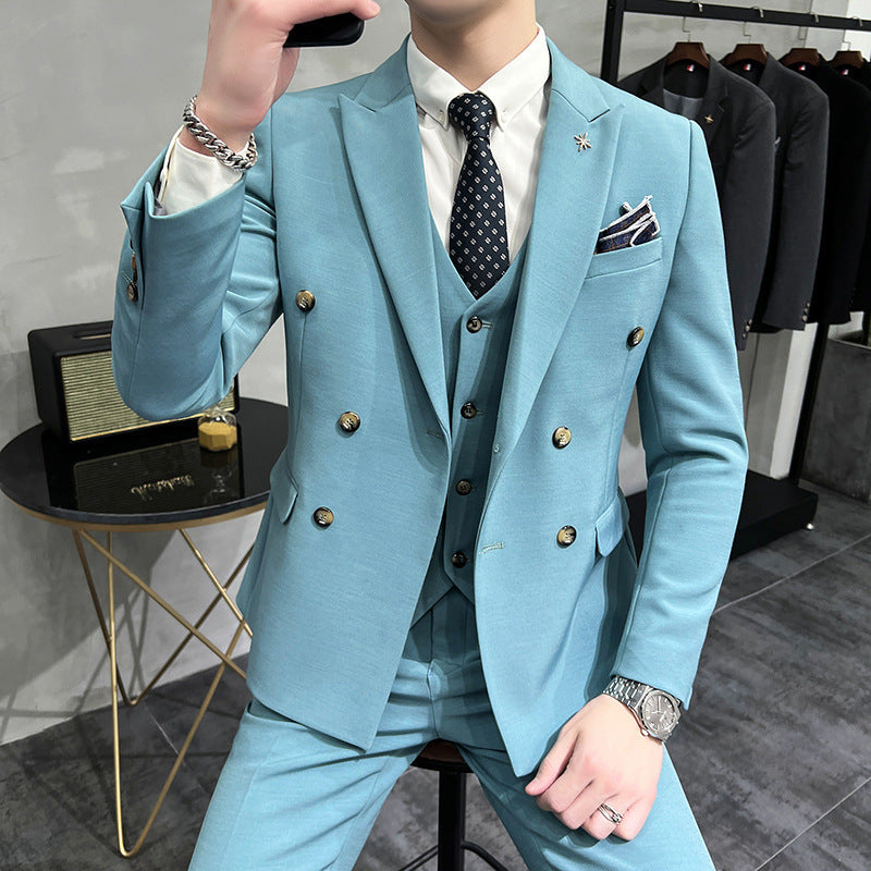 Business Formal High-grade British Style Suit