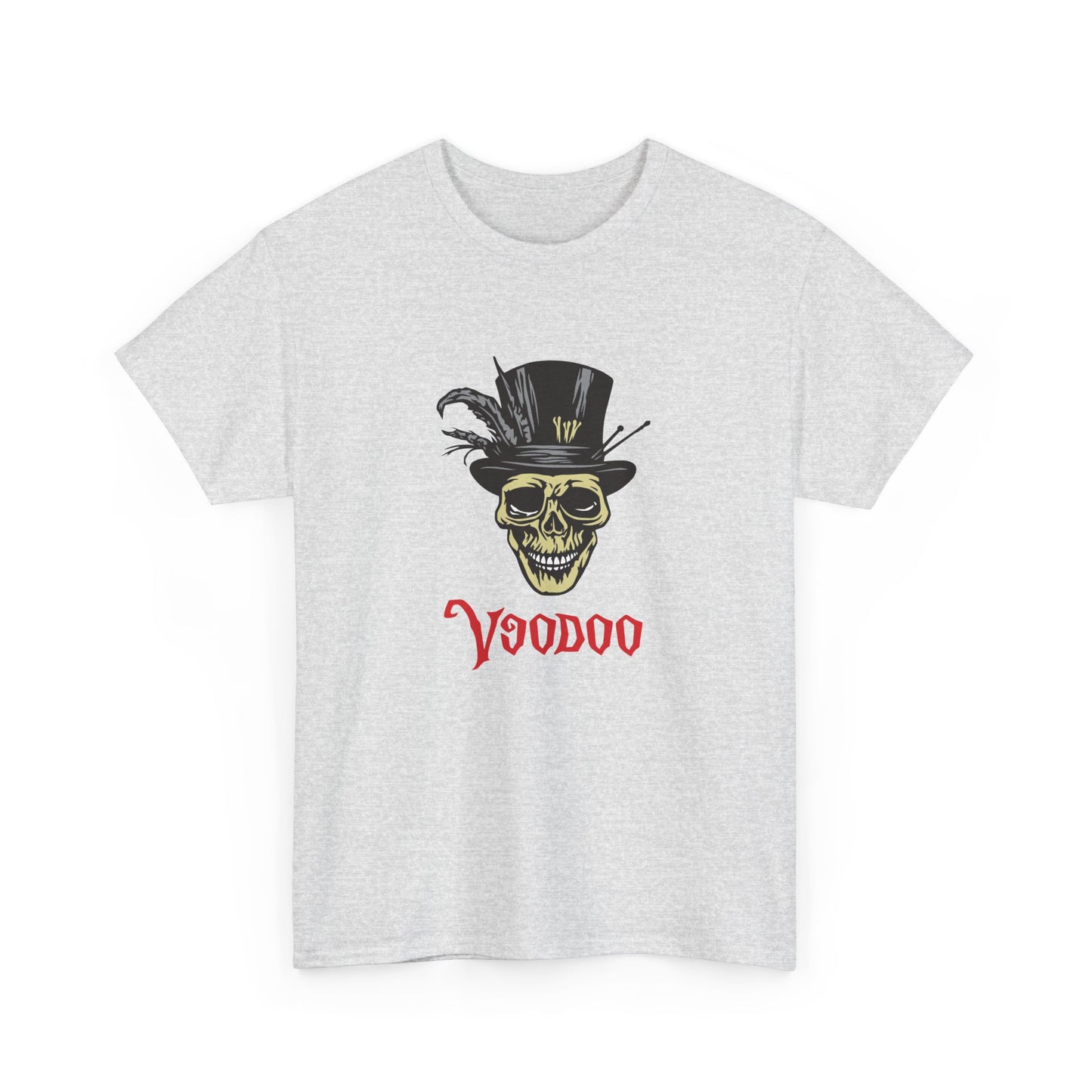 VooDoo Skull, Heavy Cotton T-Shirt