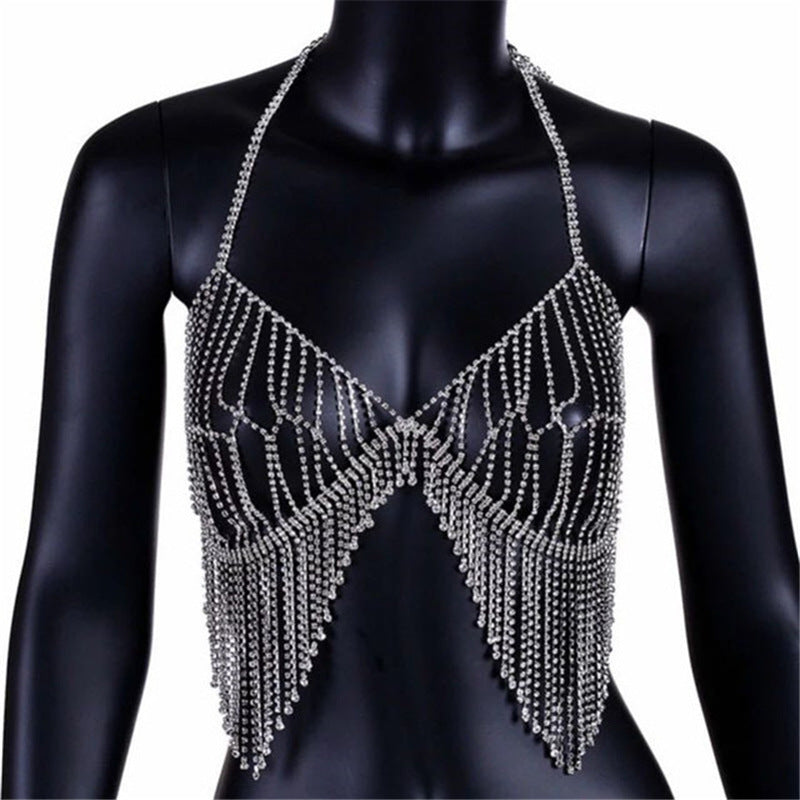 Diamond Fringed Body Chain