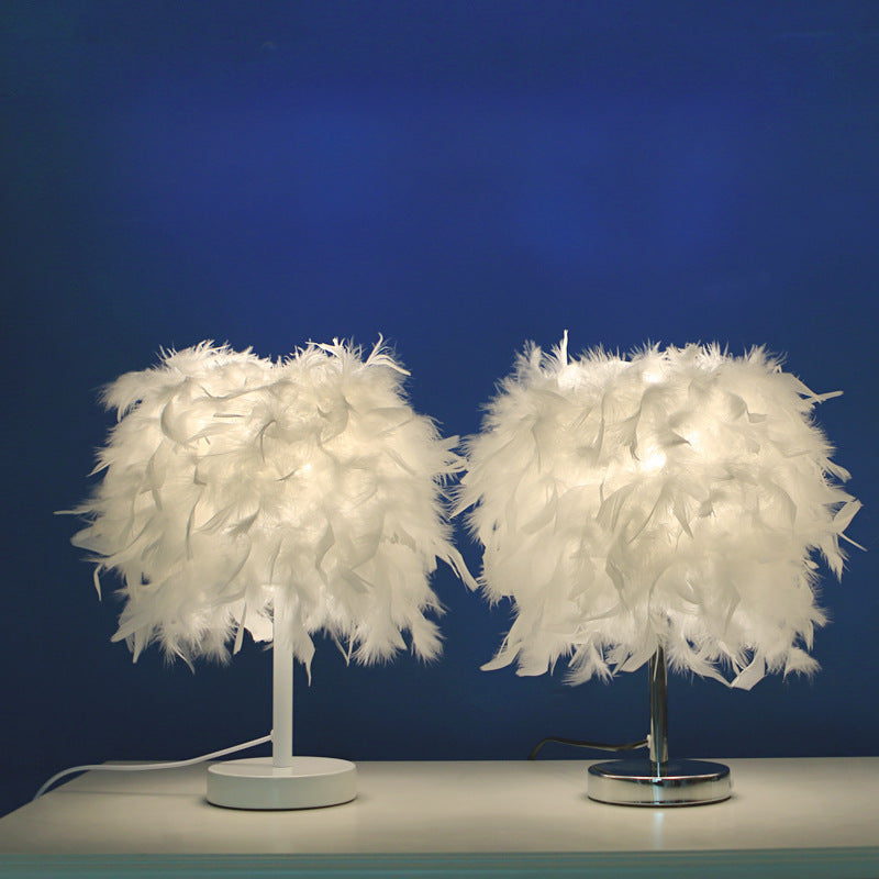 Feather Table Lamp