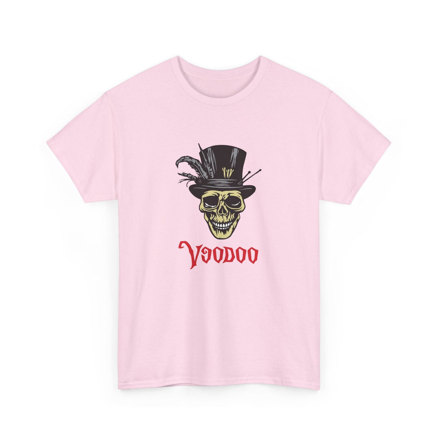 VooDoo Skull, Heavy Cotton T-Shirt