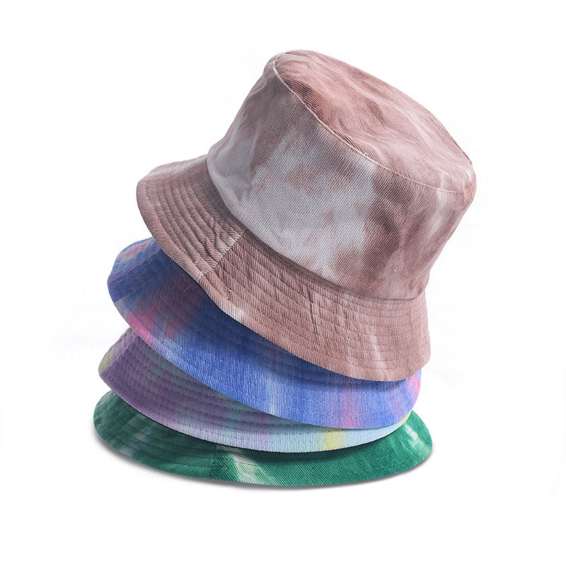 Tie-dyed Corduroy Bucket Hat