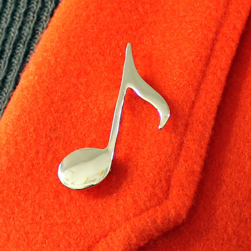 Musical Note Brooch