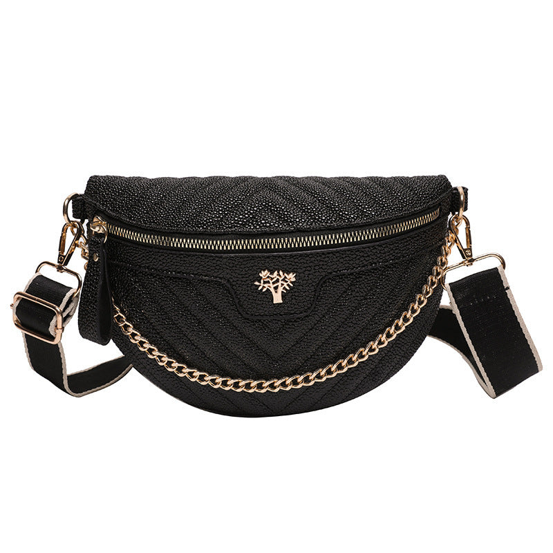 One-shoulder Chain Crossbody Bag