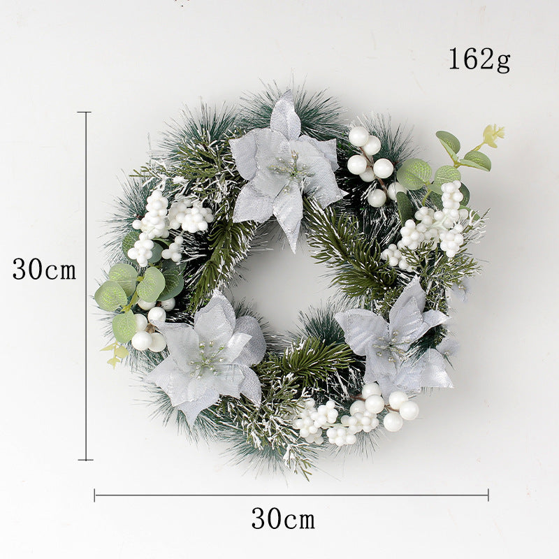 Christmas Simulation Pinecone Wreath