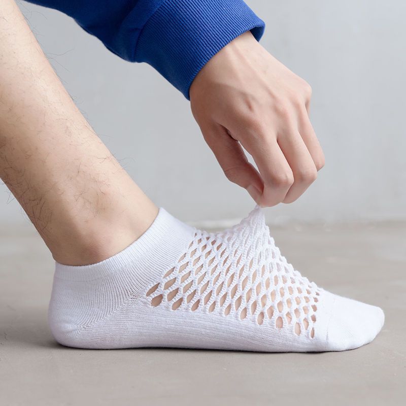 Mesh Sweat-absorbing Cotton Socks