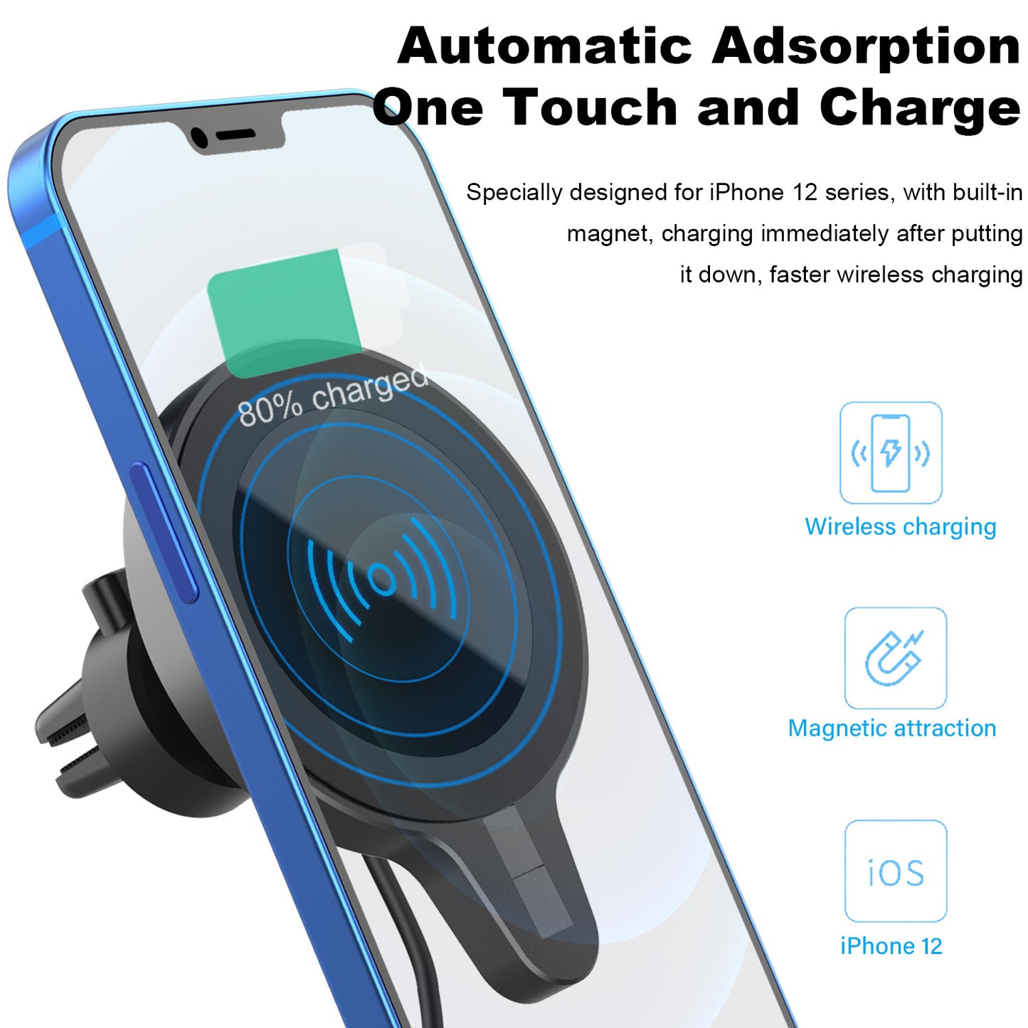 Wireless Charging Mobile Phone Holder