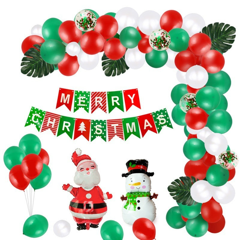 Christmas Decoration Balloon Set