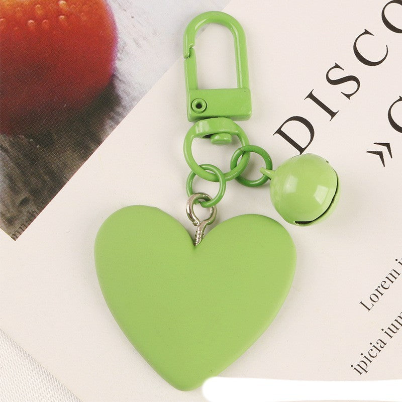 Heart Bell Keychain