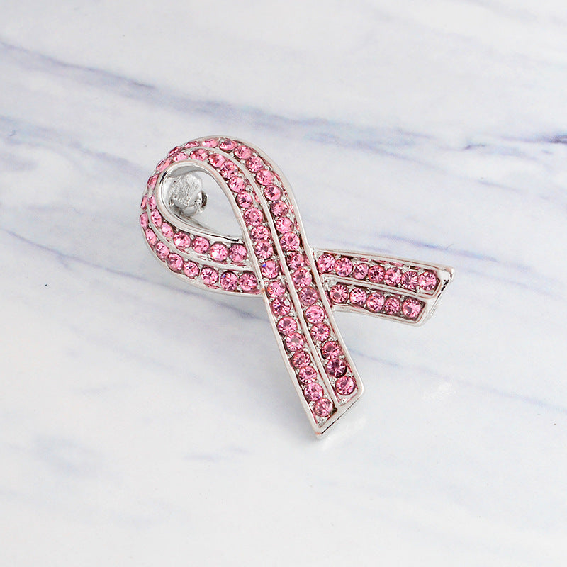 Pink Diamond Brooch