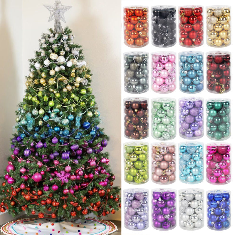 Christmas Balls Tree Decor