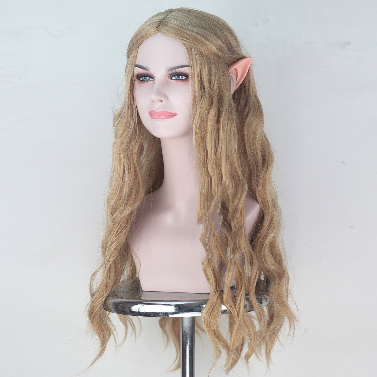 Elf Queen Kellantril with Ears Cosplay Anime Wigs