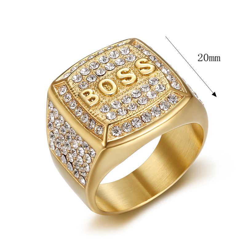 Titanium Steel BOSS Ring