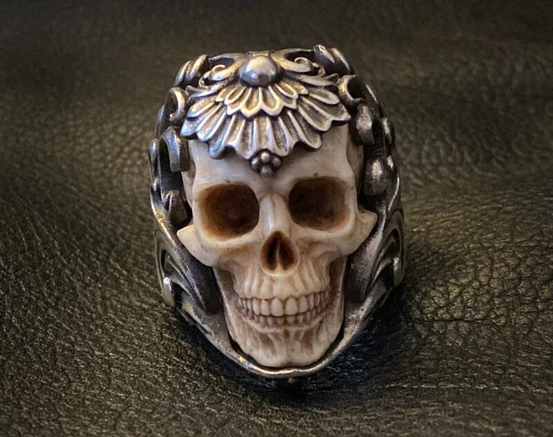 Stainless Steel Skull Ring