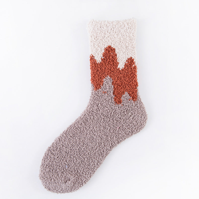 Fashionable Warm Mid-calf Socks