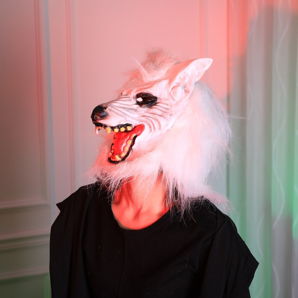 Wolf head costume