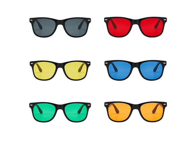 Retro Tinted Candy-colored Sunglasses